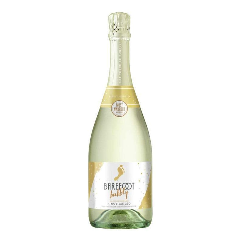 Barefoot Pinot Grigio Champagne 750ml