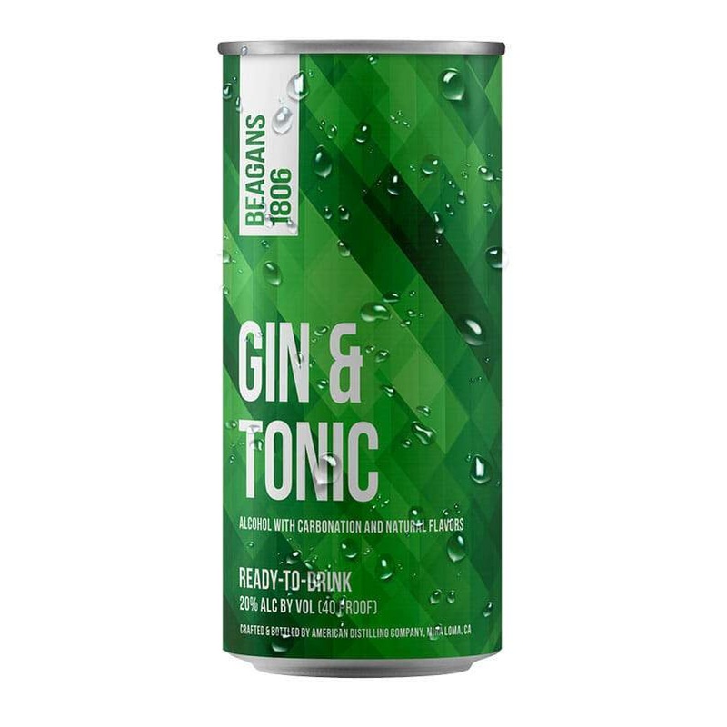 Beagans 1806 Gin & Tonic 200ml 4-Pack