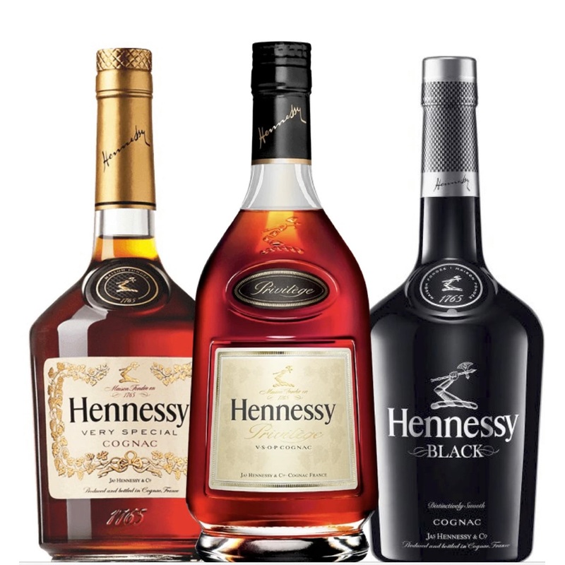 Hennessy V.S., Privilege & Black Cognac Bundle