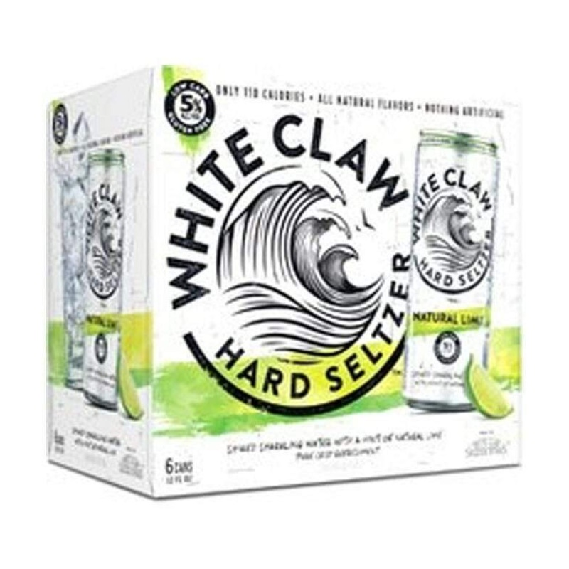 White Claw Natural Lime 12oz/6pk