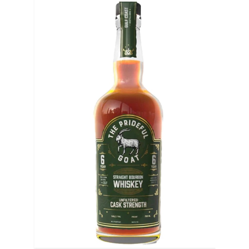 The Prideful Goat 6 Year Cask Strength Bourbon Whiskey