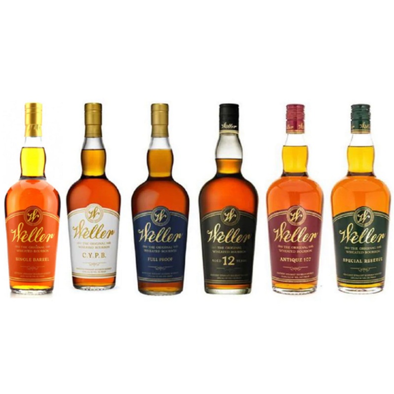 W.L. Weller Line up 6 Bottle Set