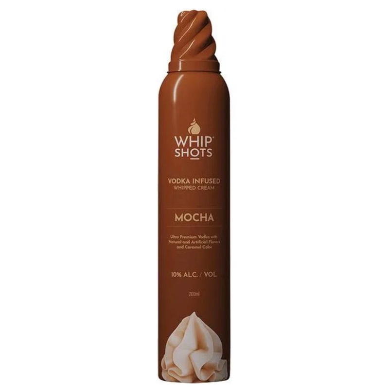 Whipshots Mocha Vodka Infused Whipped Cream by Cardi B 375ml