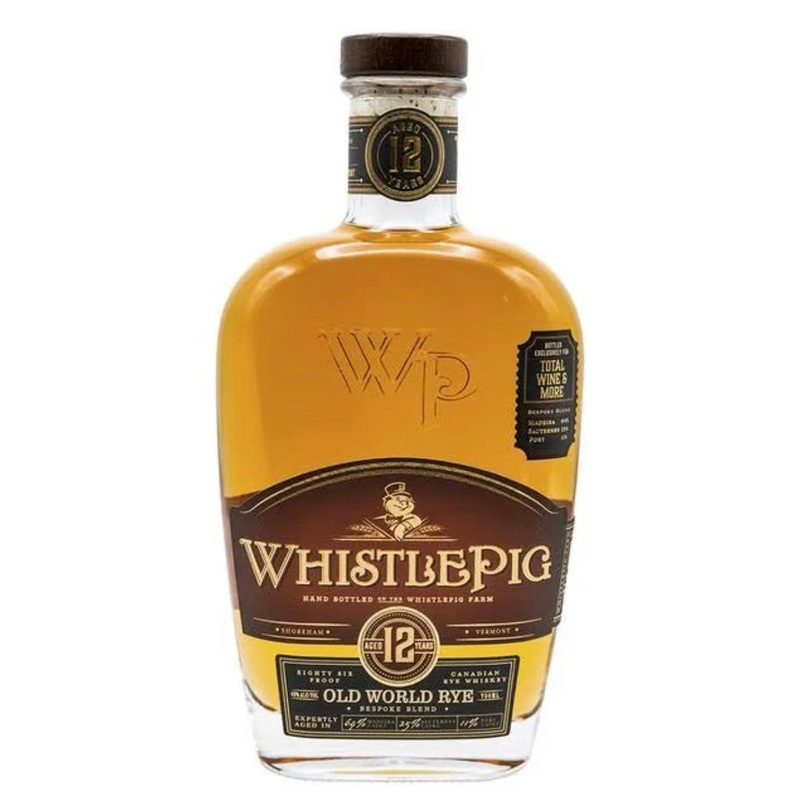 WhistlePig Rye Bespoke Blend 12 Year Whiskey