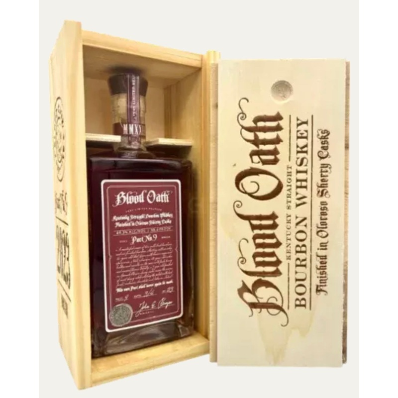 Blood Oath Pact 9 Kentucky Straight Bourbon Whiskey