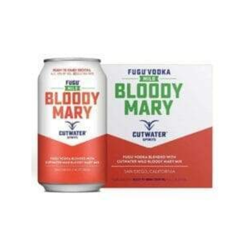 CutWater Fugu Vodka Mild Bloody Mary 4/12oz