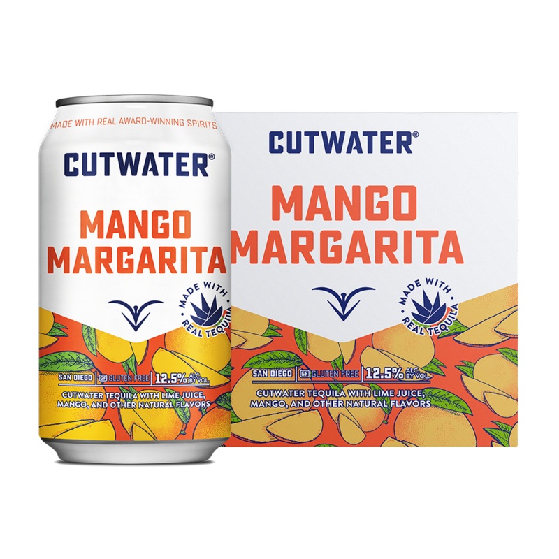 CutWater Mango Margarita Can 4/12oz