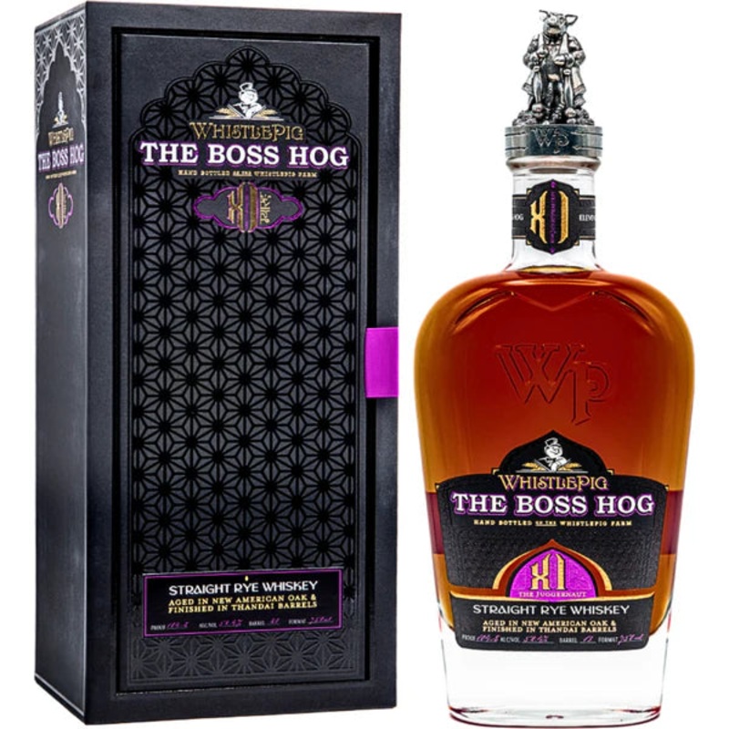 WhistlePig Boss Hog XI The Juggernaut Straight Rye Whiskey