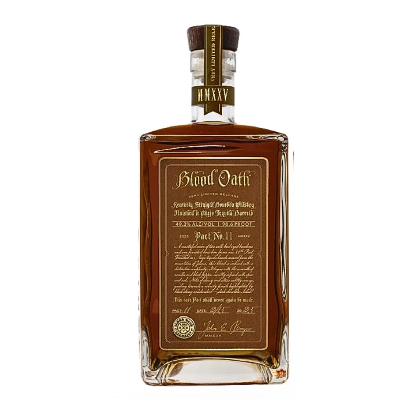 Blood Oath Pact 11 Kentucky Straight Bourbon Whiskey