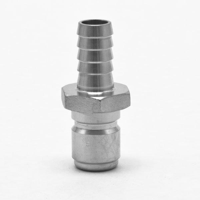 Male Stainless Quick Disconnect x 1/2 Barb