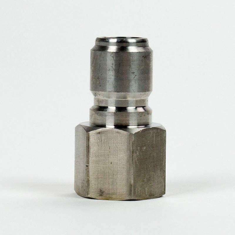 Male Stainless Quick Disconnect x Female 1/2 NPT