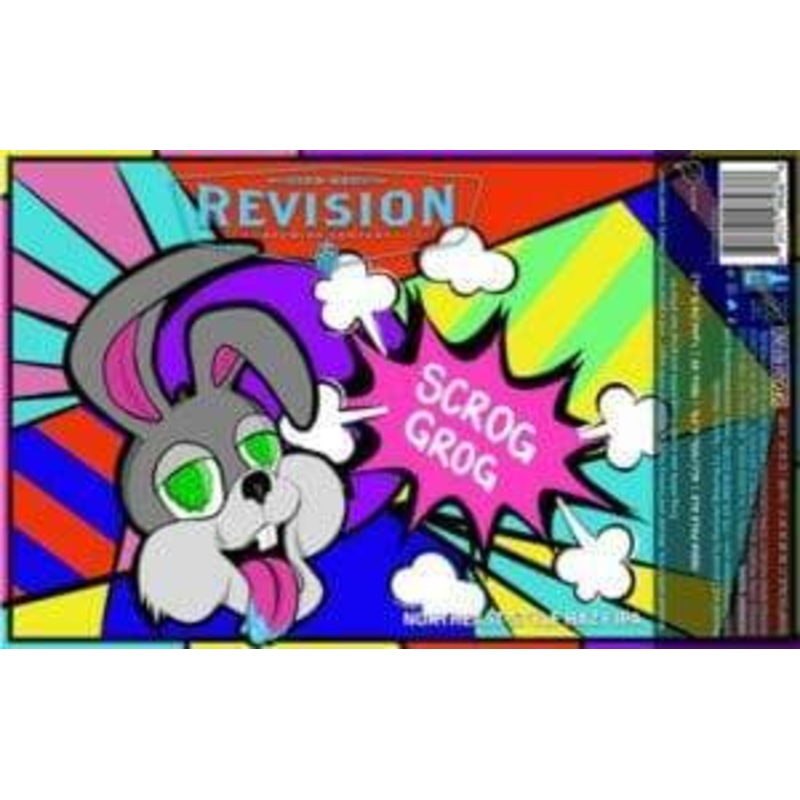 Revision Brewing Scrog Grog Northeast-Style Hazy IPA 16oz