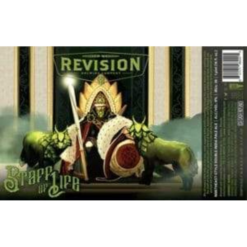 Revision Brewing Staff of Life Northeast-Style Hazy DIPA 16oz