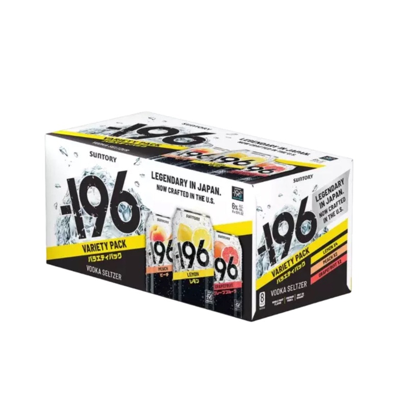 Suntory 196 Combo Flavor Variety 8 Pack
