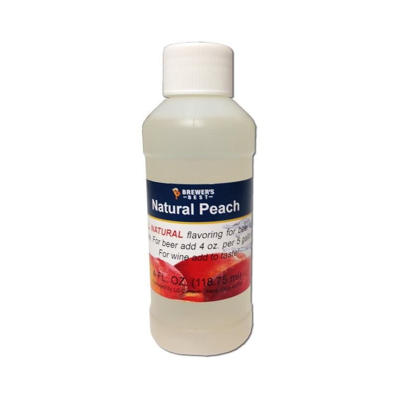 Natural Peach Flavor Extract – 4 oz.