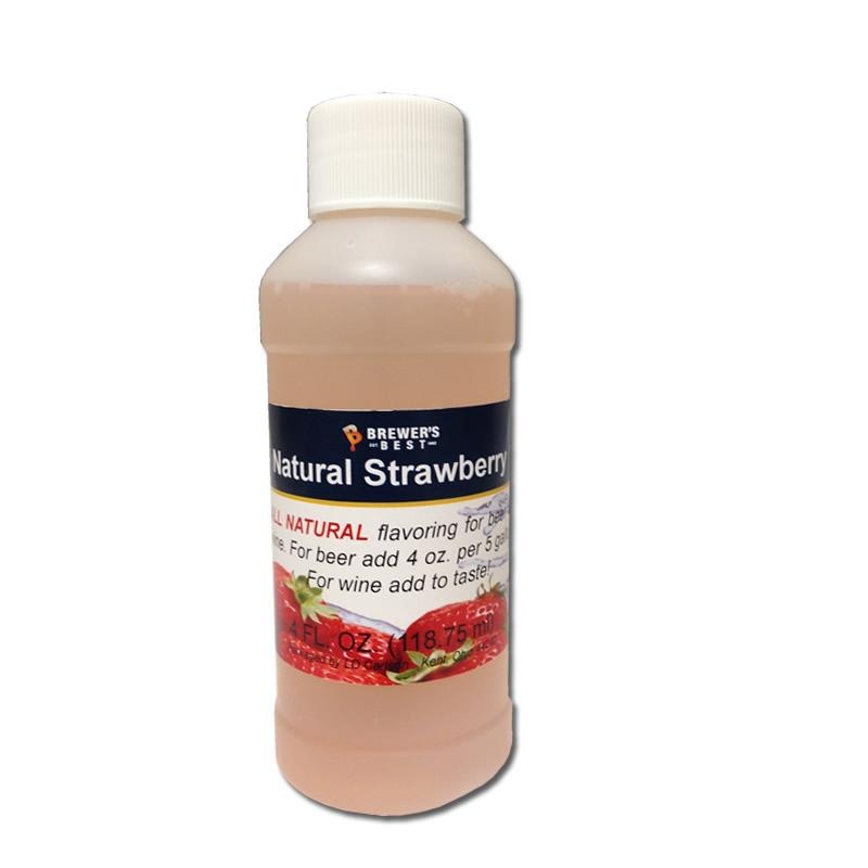 Natural Strawberry Flavor Extract – 4 oz.