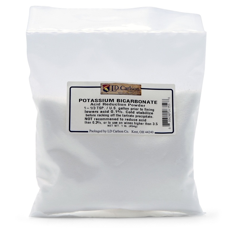 Potassium Bicarbonate – Wine Acidity Reducer – 1 lb.