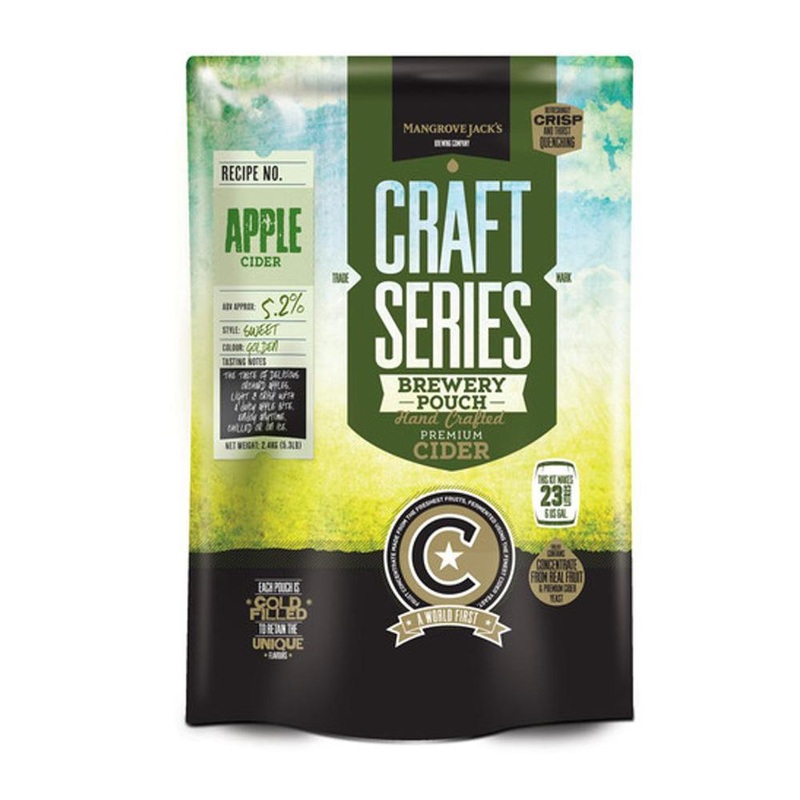 Craft Hard Apple Cider Recipe Kit – Mangrove Jacks
