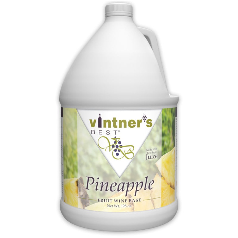 Pineapple Fruit Wine Base 128 oz. – Vintner’s Best