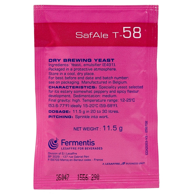 SafAle T-58 Ale Dry Yeast – Fermentis