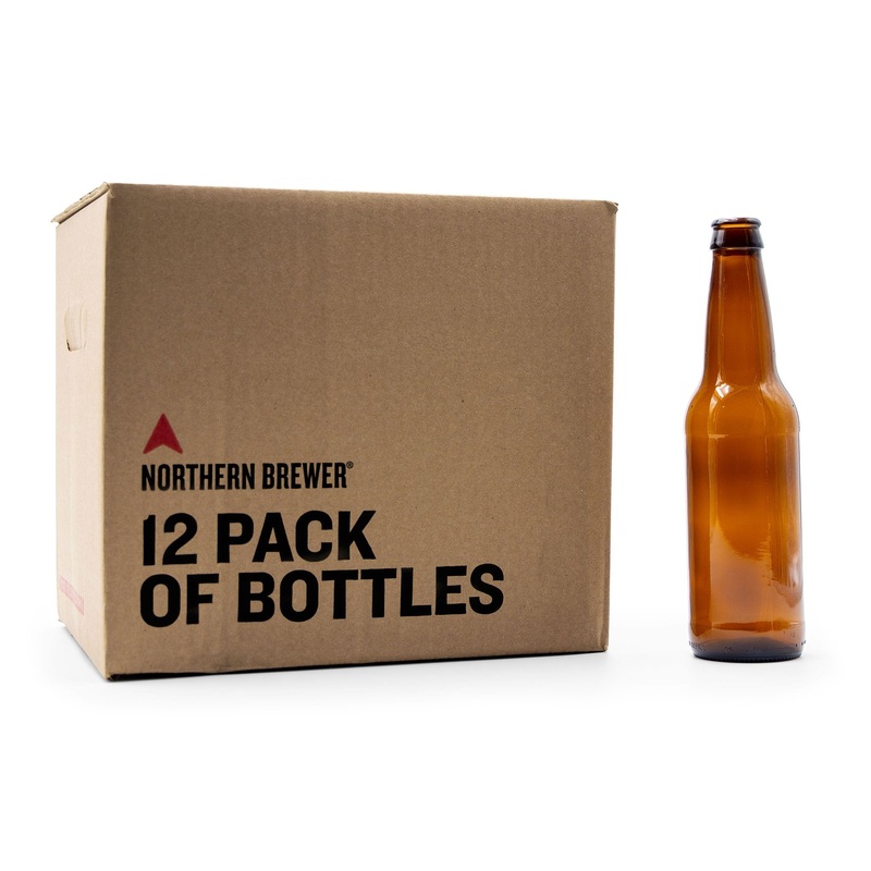 12 oz. Beer Bottles – 12 Pack