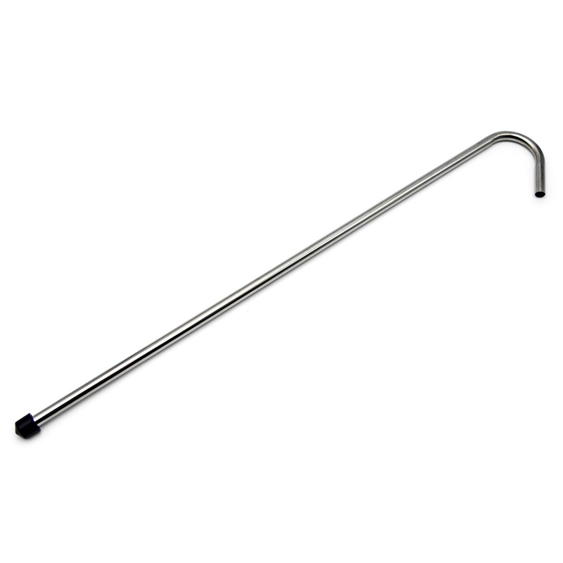 24 Curved Stainless Steel Racking Cane