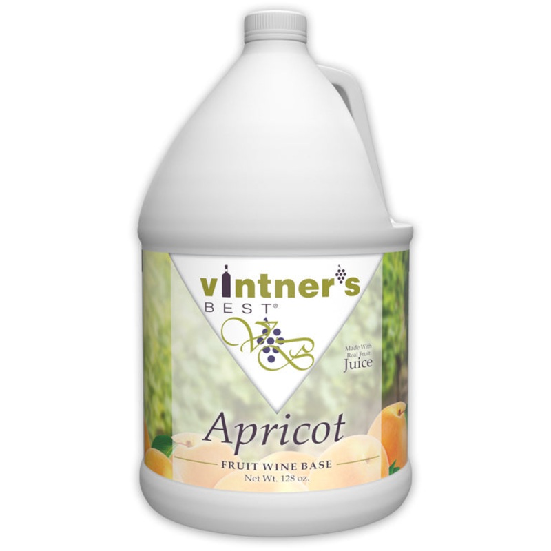 Apricot Fruit Wine Base 128 oz. – Vintner’s Best