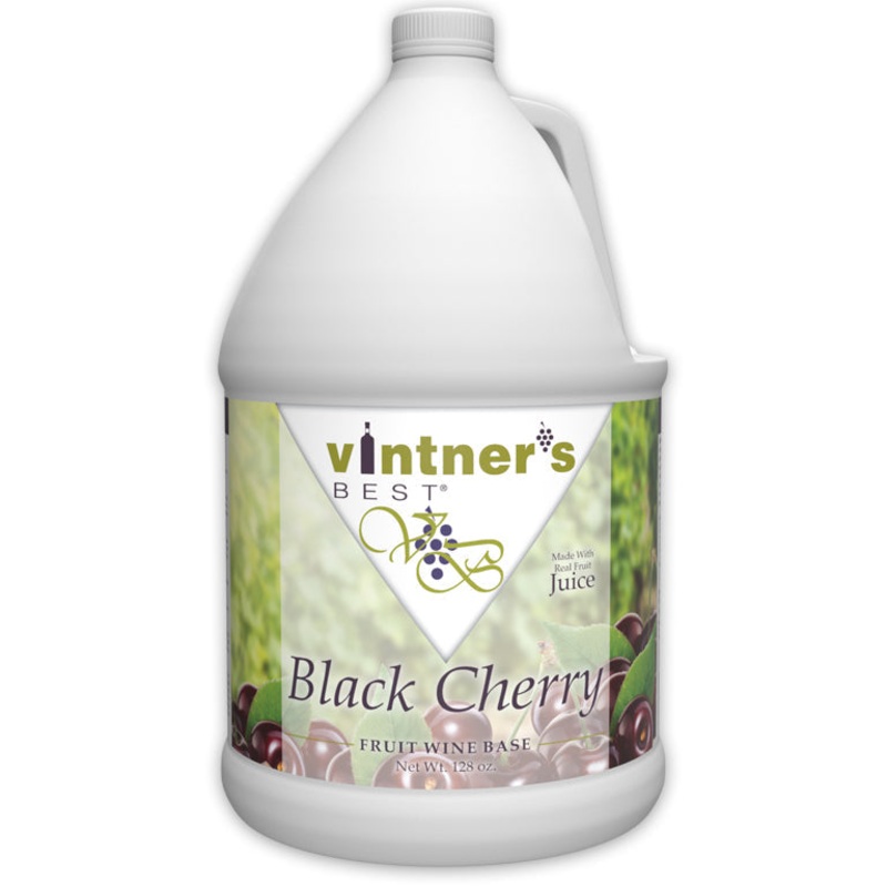 Black Cherry Fruit Wine Base 128 oz. – Vintner’s Best