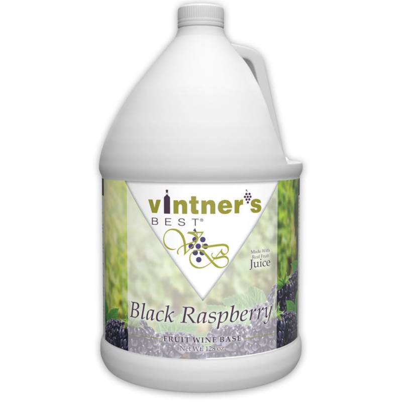 Black Raspberry Fruit Wine Base 128 oz. – Vintner’s Best
