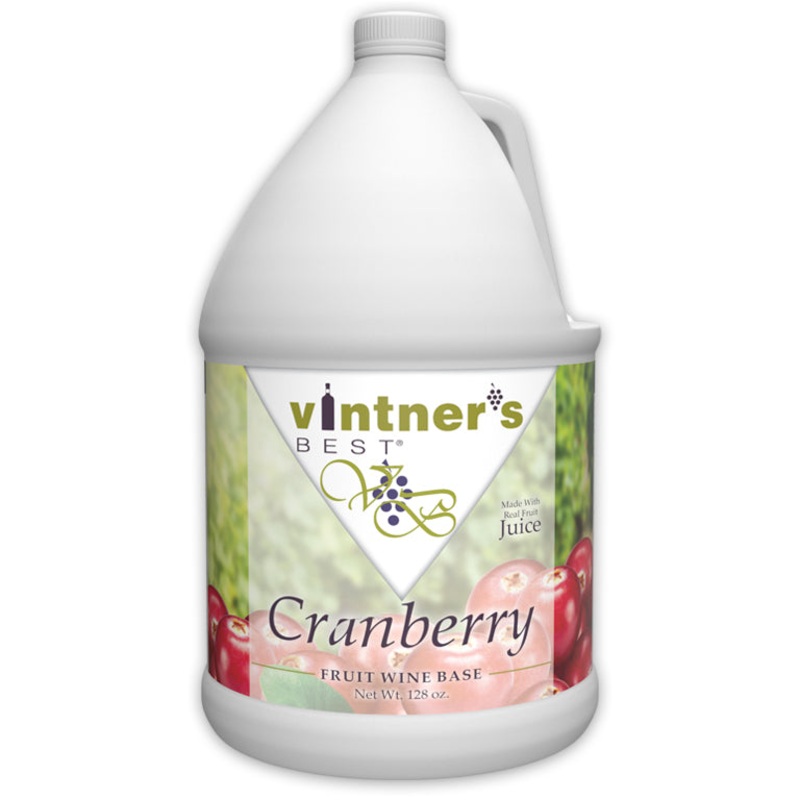 Cranberry Fruit Wine Base 128 oz. – Vintner’s Best
