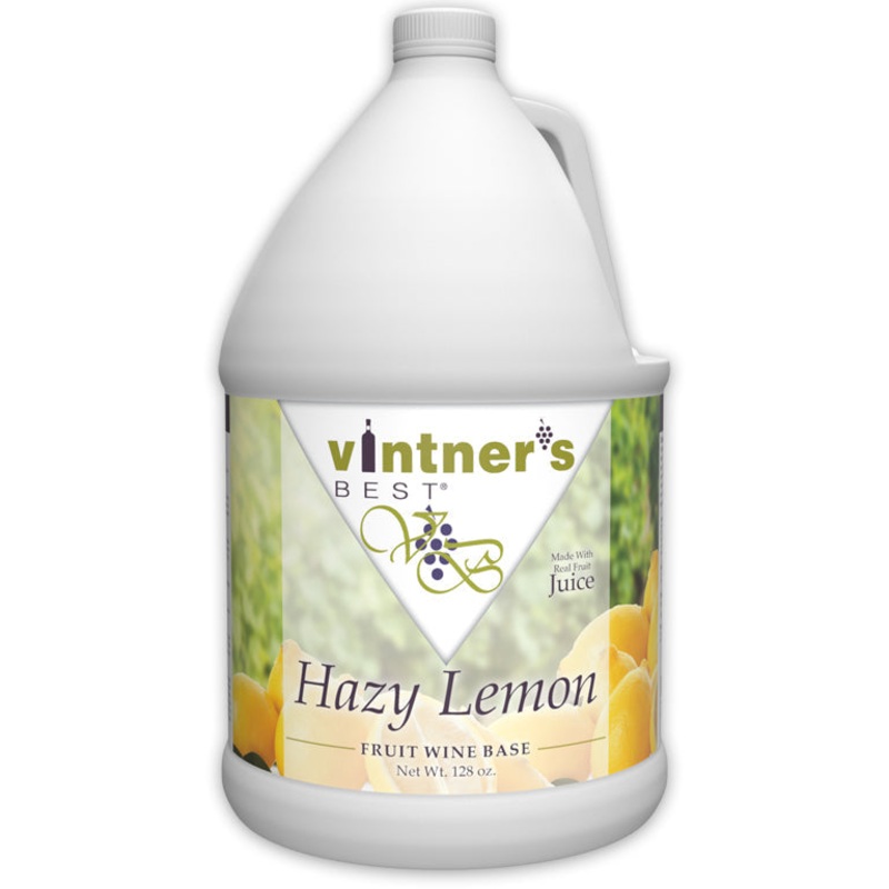 Hazy Lemon Fruit Wine Base 128 oz. – Vintner’s Best