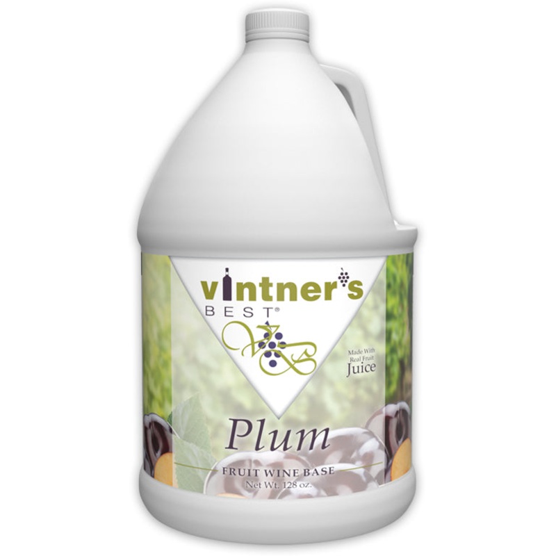 Plum Fruit Wine Base 128 oz. – Vintner’s Best