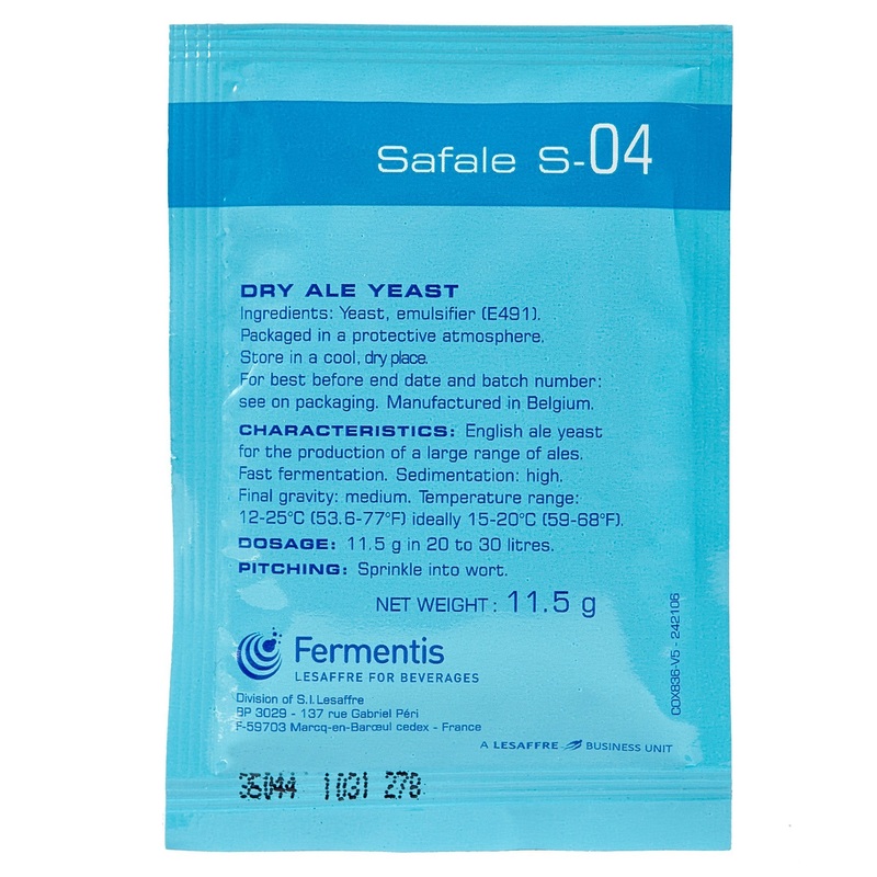 SafAle S-04 English Ale Dry Yeast – Fermentis