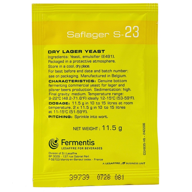 SafLager S-23 German Lager Dry Yeast – Fermentis