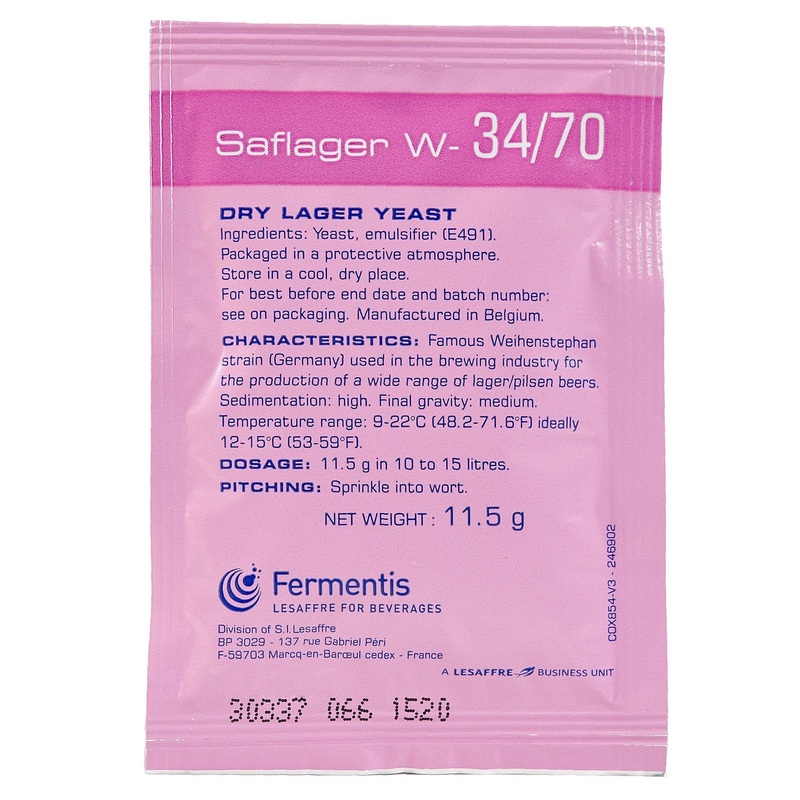 SafLager W-34/70 German Lager Dry Yeast – Fermentis