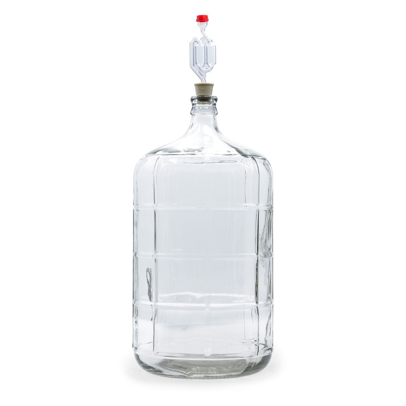 Secondary Wine Fermenter – 6 Gallon Glass