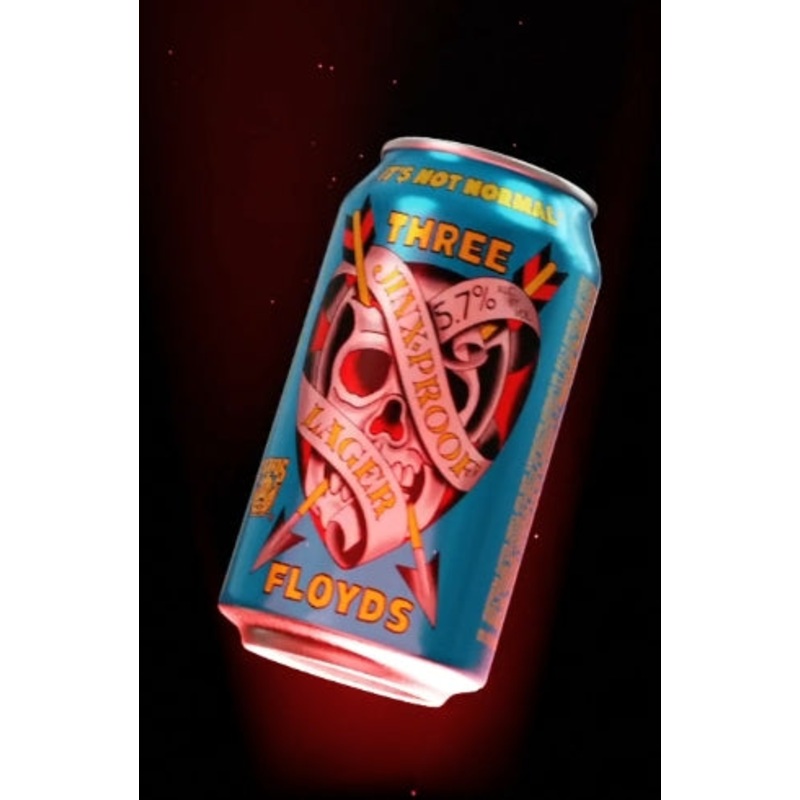 Three Floyds Jinx Proof Lager(12oz Can 6 Pk)