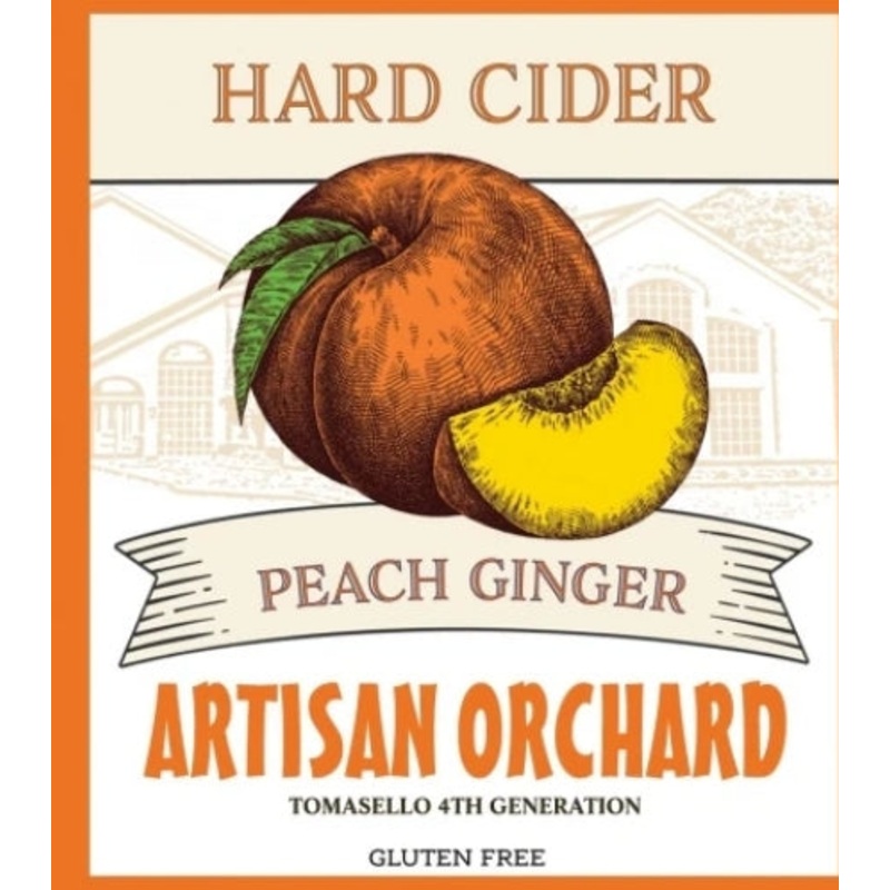 Tomasello Artisan Orchard Peach Ginger Hard Cider NV – (750ml)