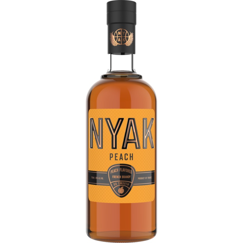 Nyak Peach Flavored French Brandy NV – (750ml)