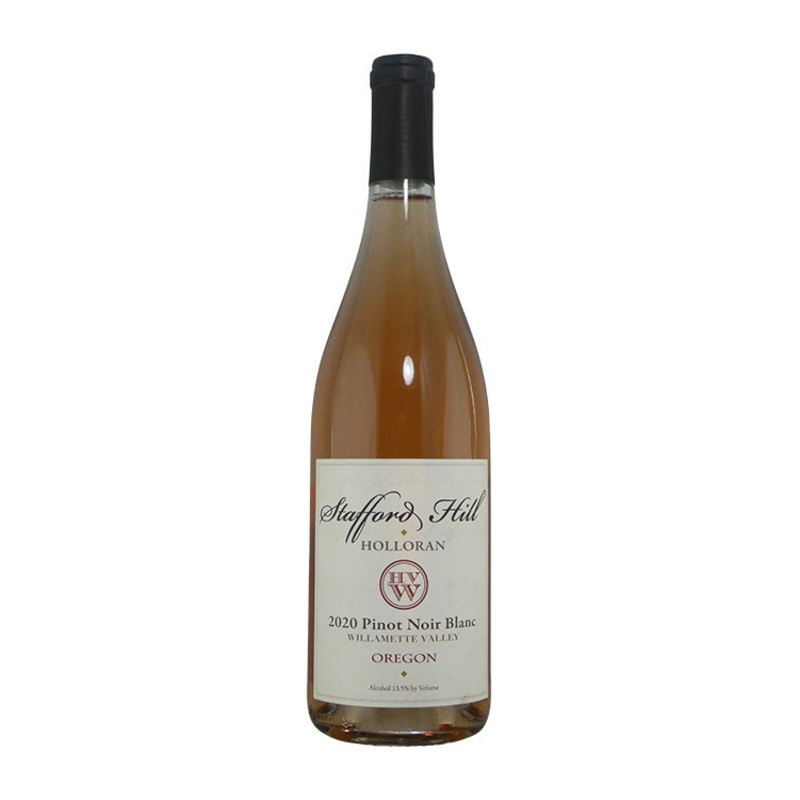 12 Bottle Case –  Stafford Hill Holloran Willamette Pinot Noir Blanc – 2020 (750ml)