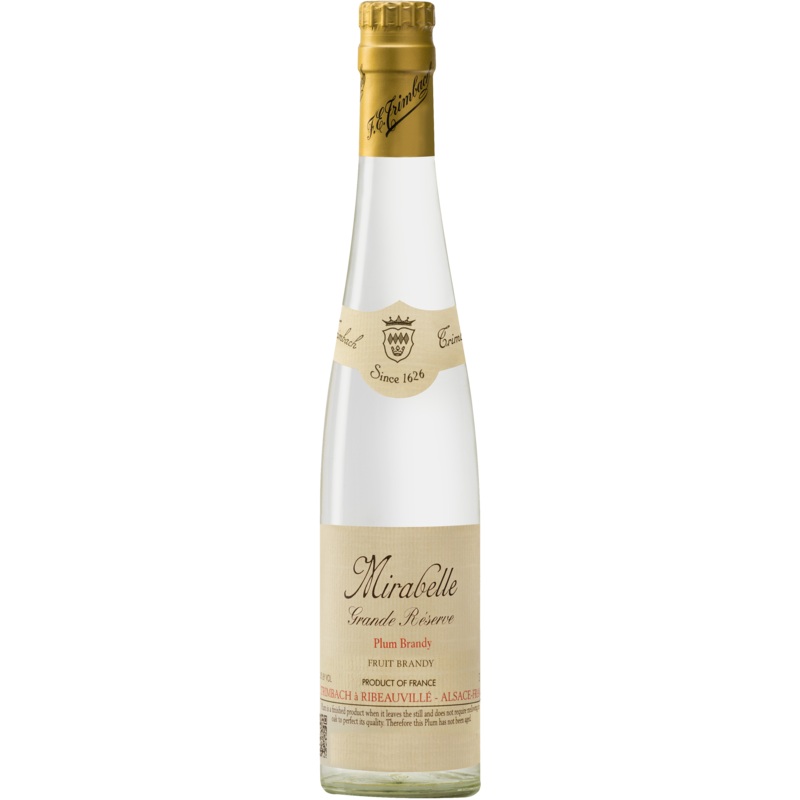 Trimbach Mirabelle Eau de Vie Plum Brandy Grande Reserve (4/5 Quart)