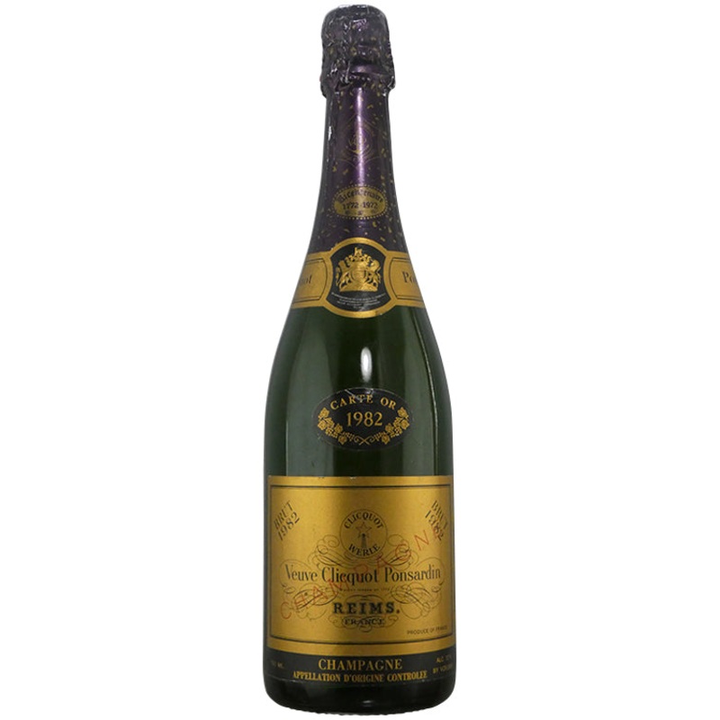 Veuve Clicquot Ponsardin Carte Or Brut – 1982 (750ml)