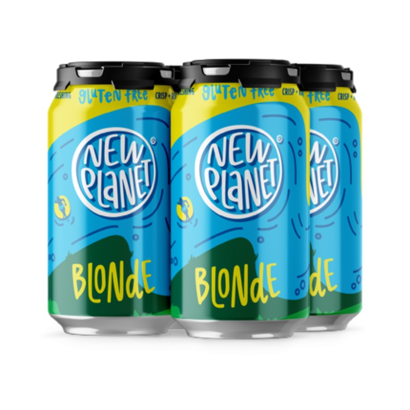 New Planet Gluten Free Blonde Ale(12oz 4pk Can)