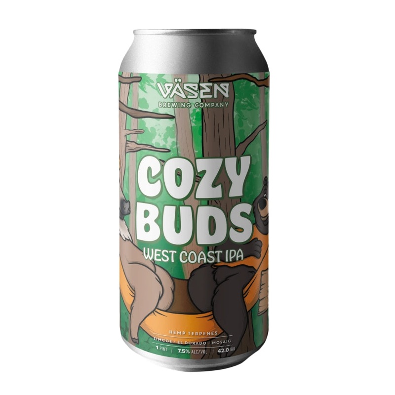 Vasen Cozy Buds West Coast IPA(16oz 4pk Can)