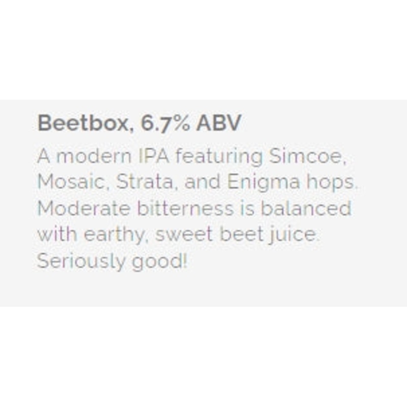Farmacy Beetbox IPA(12oz Can 6pk)
