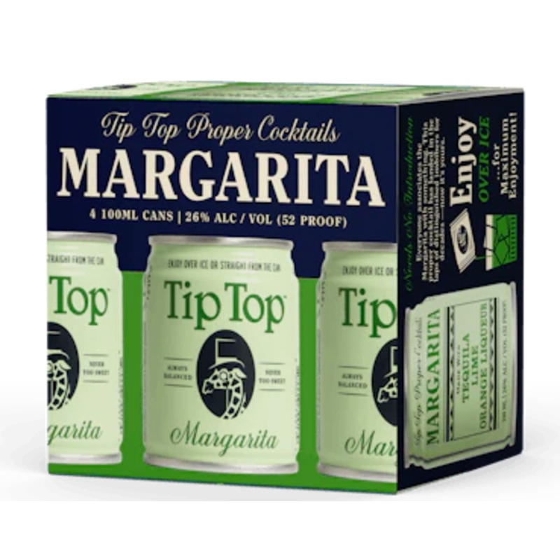 Tip Top Margarita (100ml Can 4 Pk)