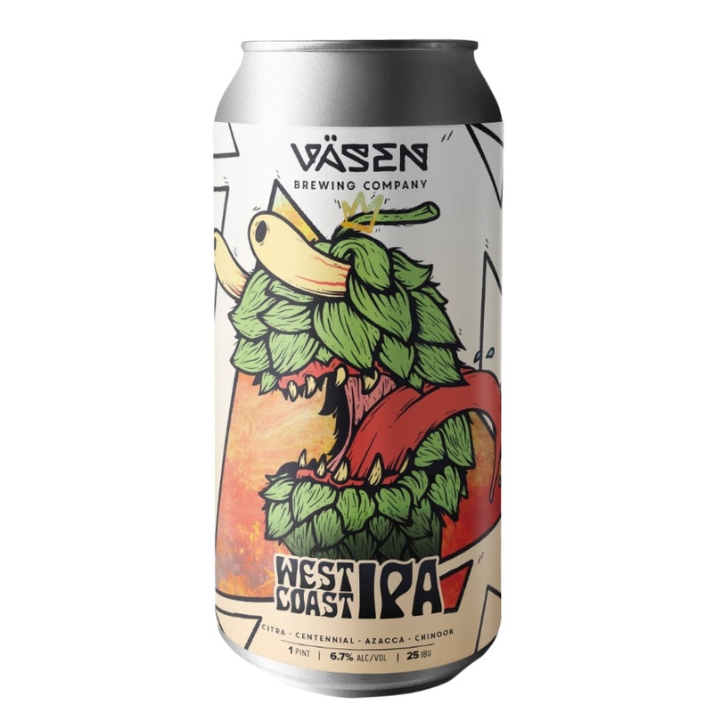 Vasen West Coast IPA(16oz Can 4 Pk)