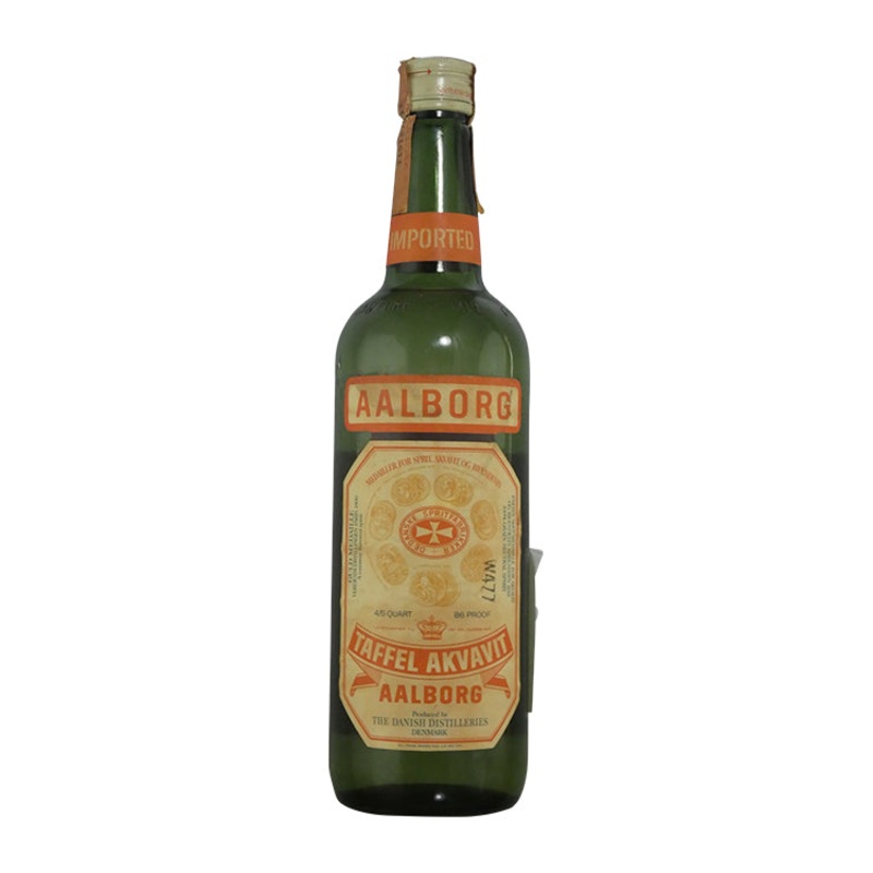 Aalborg Akvavit Taffel 1970’s bottling (750ml)