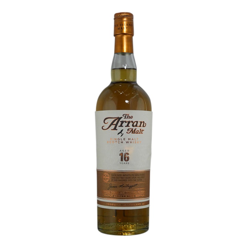 The Arran Malt Distillery 16 Year Old Single Malt Scotch Whisky (750ml)