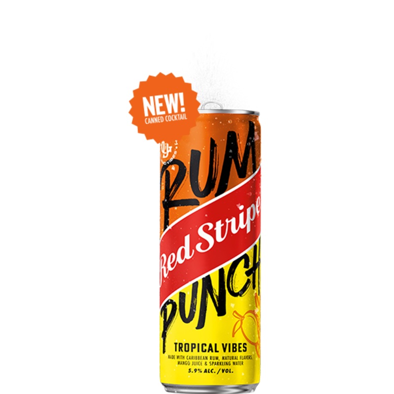 Red Stripe Rum Punch Soda(12oz 4pk Can)